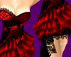 *T* Red Lace & Satin