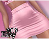 XL. Satin Skirt Pink .