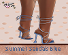 Summer Sandals Blue