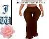 JW Nice Brown Pants