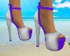 Purple Capri Heels