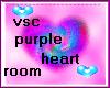 vsc purple heart room