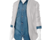 jacket w/shirt blue 3