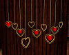 Gold Ring / Ruby Hearts