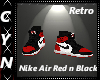 Retro Air's  Red n Black