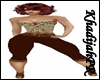 KPR~ABS~Brown Capri Set