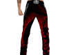 red/black pants