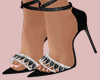 E* Black Heart Heels
