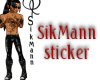 (Sticker) SikMann