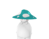 [L] Mushroom Pet Cyan