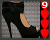 J9~Fashion Heels Black