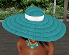 Aqua Summer Hat