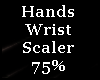 Wrist/Hand Scaler 75%