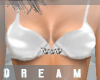 DM~Glamour bra white
