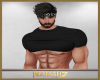 Muscle Black Crop