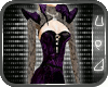 U9D*Gothic Gown lPurple