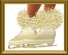 Gold Snow Queen Skates