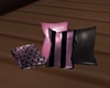 Gothic Pink Pillows Set