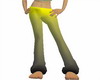 SEXY YELLOW BLACK PANTS