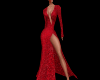 Red gown glitter