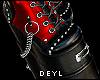Dark Red Boots