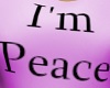 Peace Purple Crop Tank