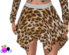 leopard festival skirt