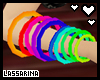 !L-Rainbow Bracelets R/L