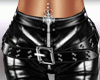 ! Black Leather Pants F