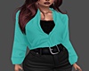 Casual Teal&Black