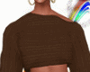 [EB]BROWN COSY SWEATER