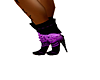 Purple Harley Boots