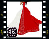 4K White And Red Gown