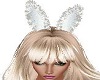 Fur Bunny Ears White