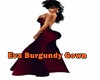 EVA BURGUNDY GOWN