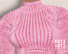 Pink Knit Dress RLS