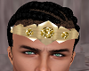 Gold Forehead Crown