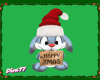 Happy Xmas Cute Rabbit