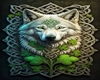 Mystic Wolf Sitting Bed