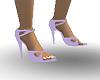 lavender dance sandals