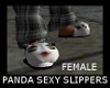 SEXY PANDA SLIPPERS