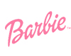 barbie logo sticker