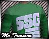 MrTom| SSG Green blouse.