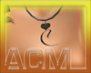 [ACM] Necklace C Onyx