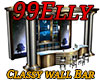 Classy wall bar