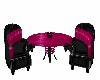 Hot Pink Club Sofa