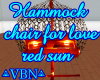 Hammock chair red