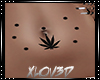 ♛ Weed Belly Ring