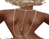 Bare back necklace