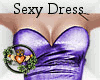 Shiny Purple Dress